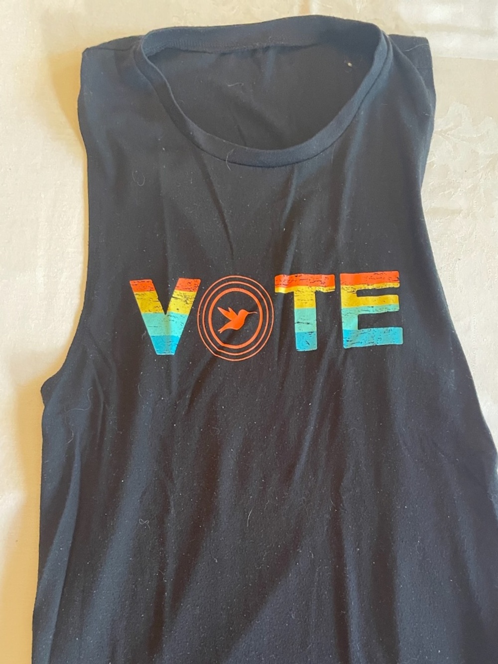 “VOTE” smashfest queen muscle tank